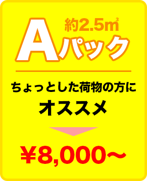 Aパック 約2.5㎡